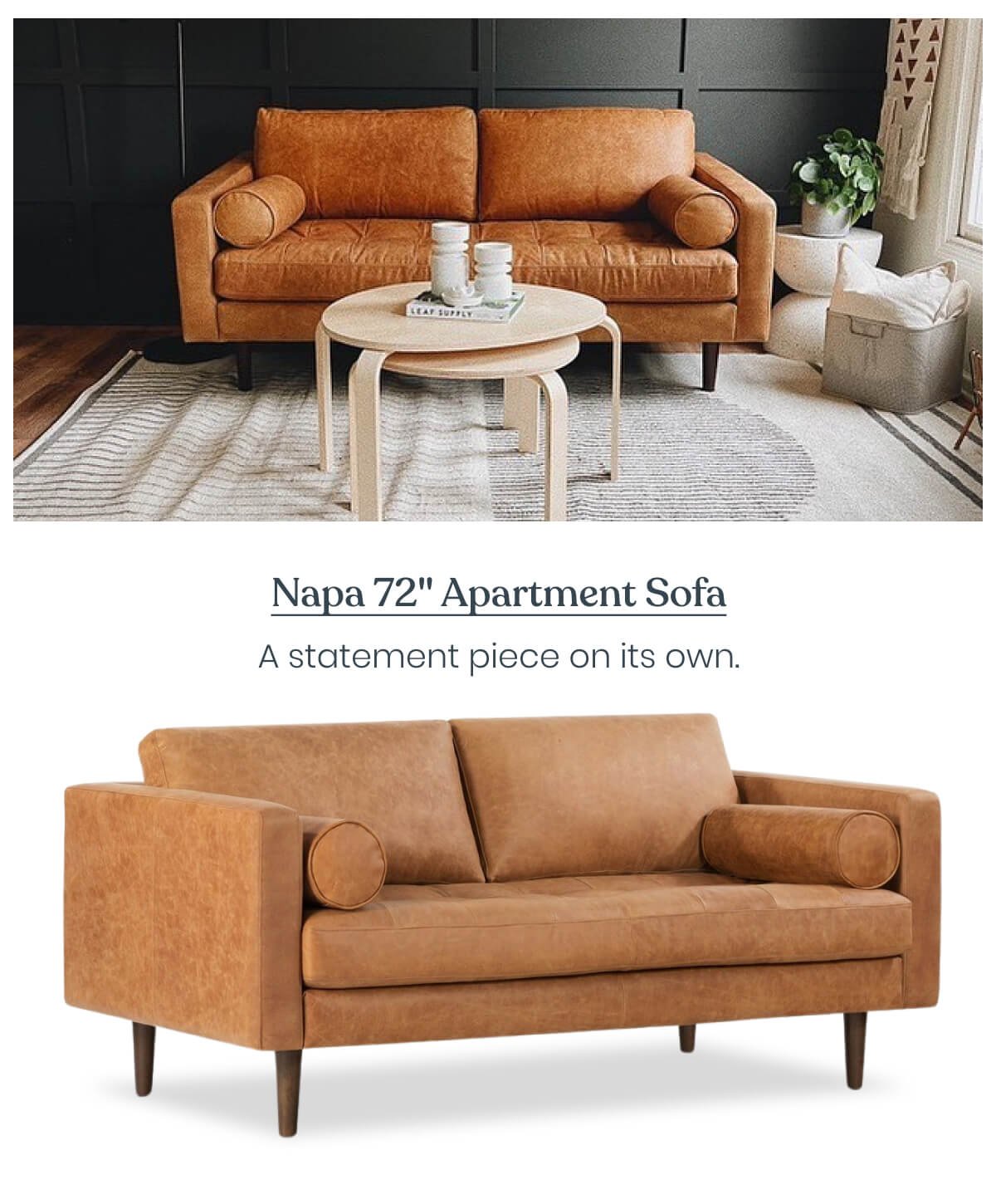 Napa 72" Apartment Sofa