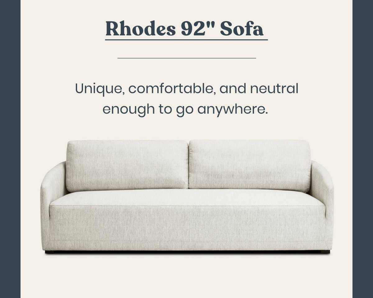 Rhodes 92" Sofa