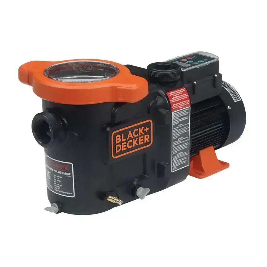 Image of Black & Decker 1HP Above Ground Variable Speed Pool Pump