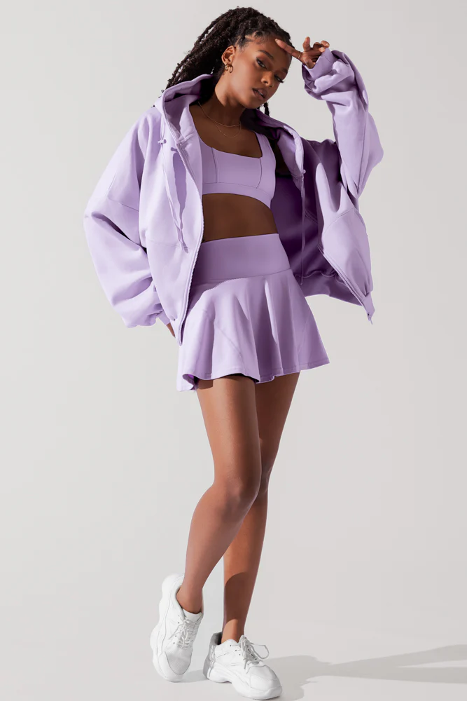 Image of Zip Cloud Hoodie - Digital Lavender