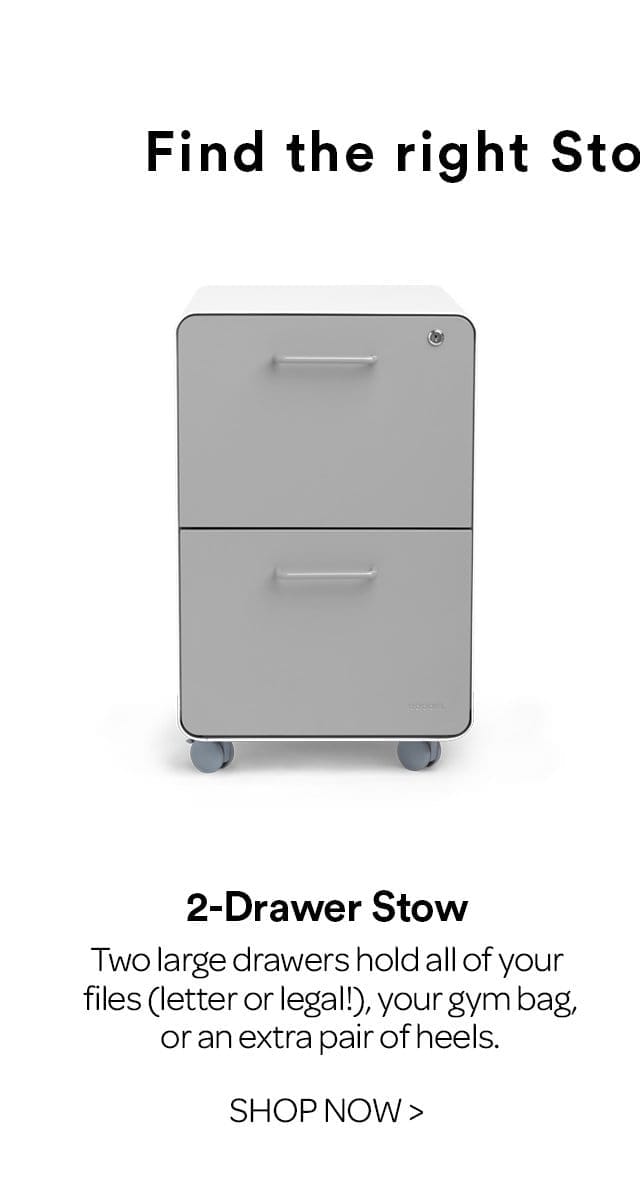 2-Drawer Stow