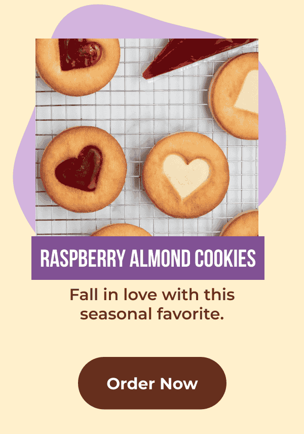 Raspberry Almond Cookie