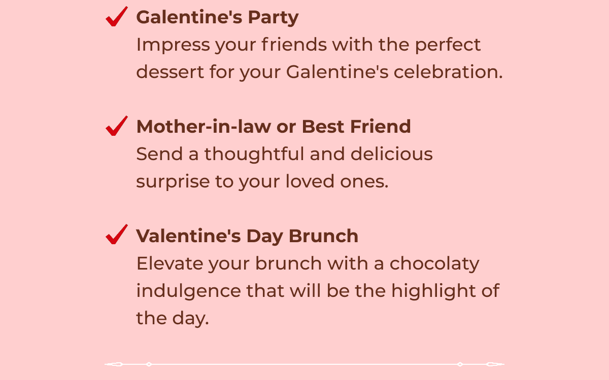 Galentine's Party, Mother-in-law or Best Friend, or Valentine's Day Brunch