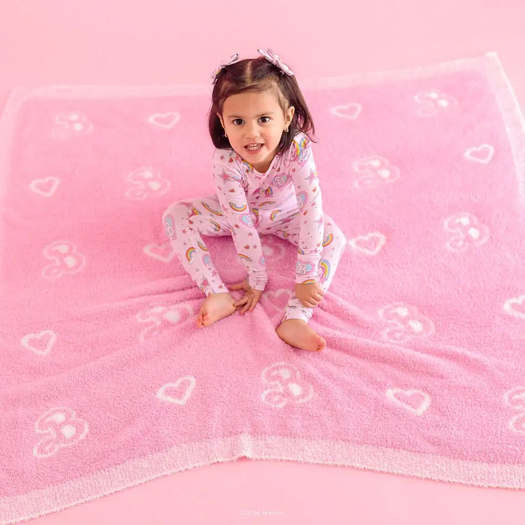 Image of Barbie™ Love Luxe Cuddle Patoo® Blanket