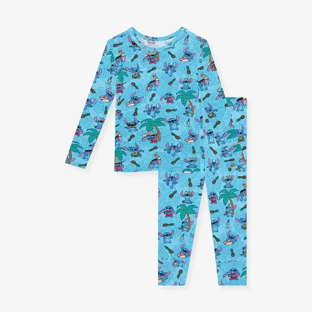 Image of Disney Tropical Stitch Classic Pajama Set