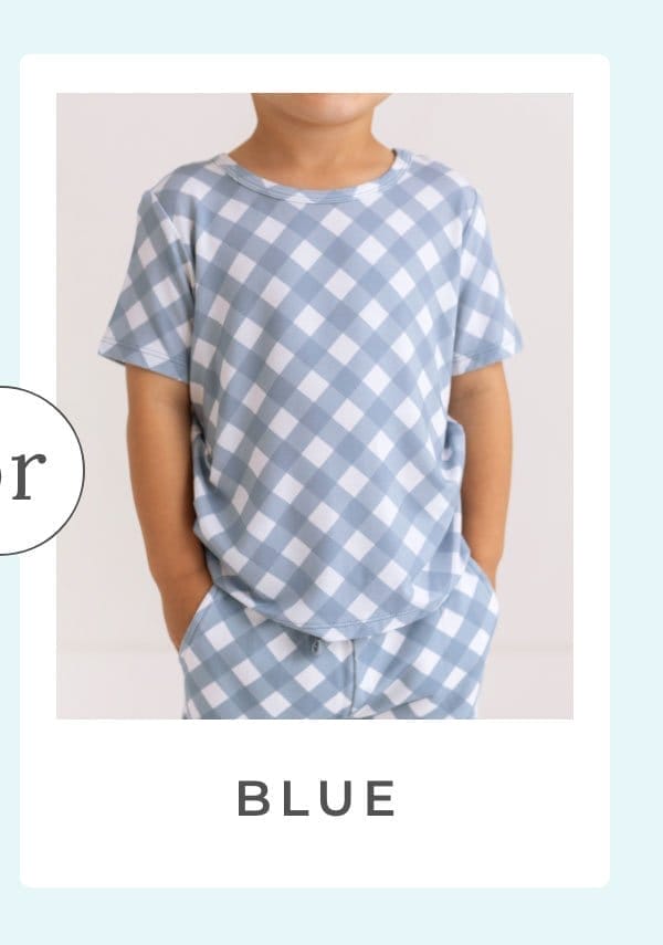 Shop Dusty Blue Gingham