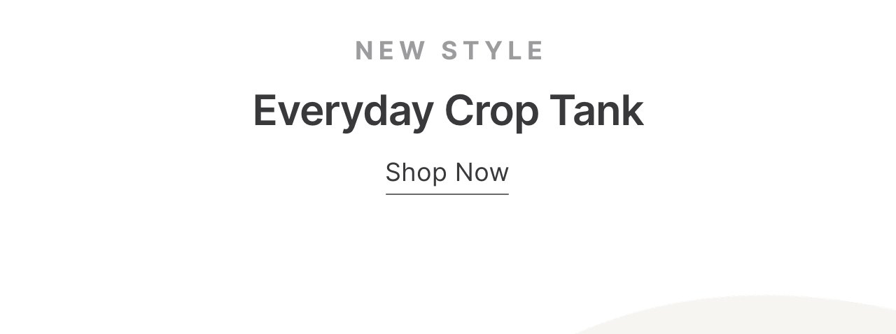 Everyday Crop Tank