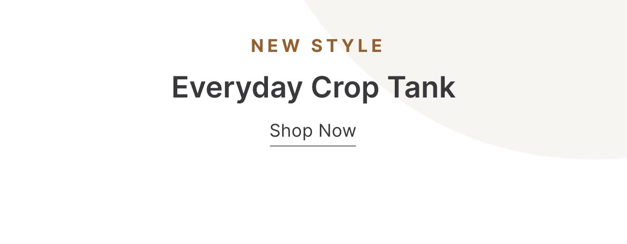 Everyday Crop Tank