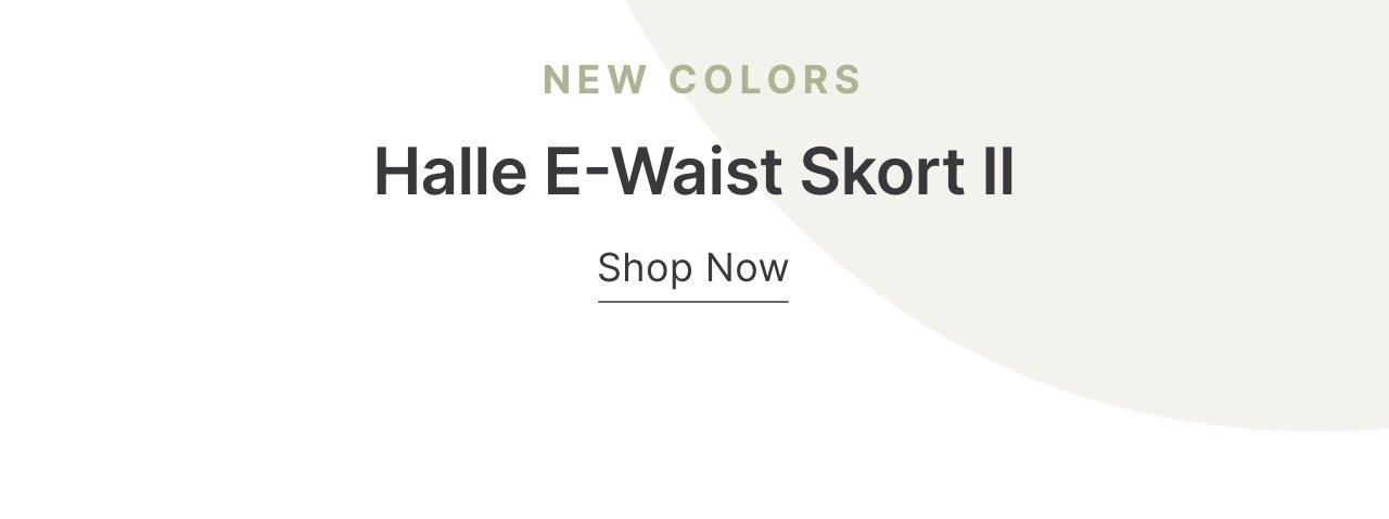 Halle E-Waist Skort II