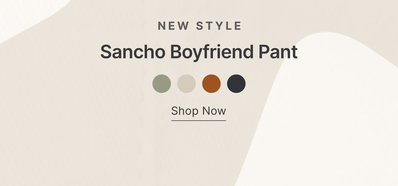 Sancho Boyfriend Pant