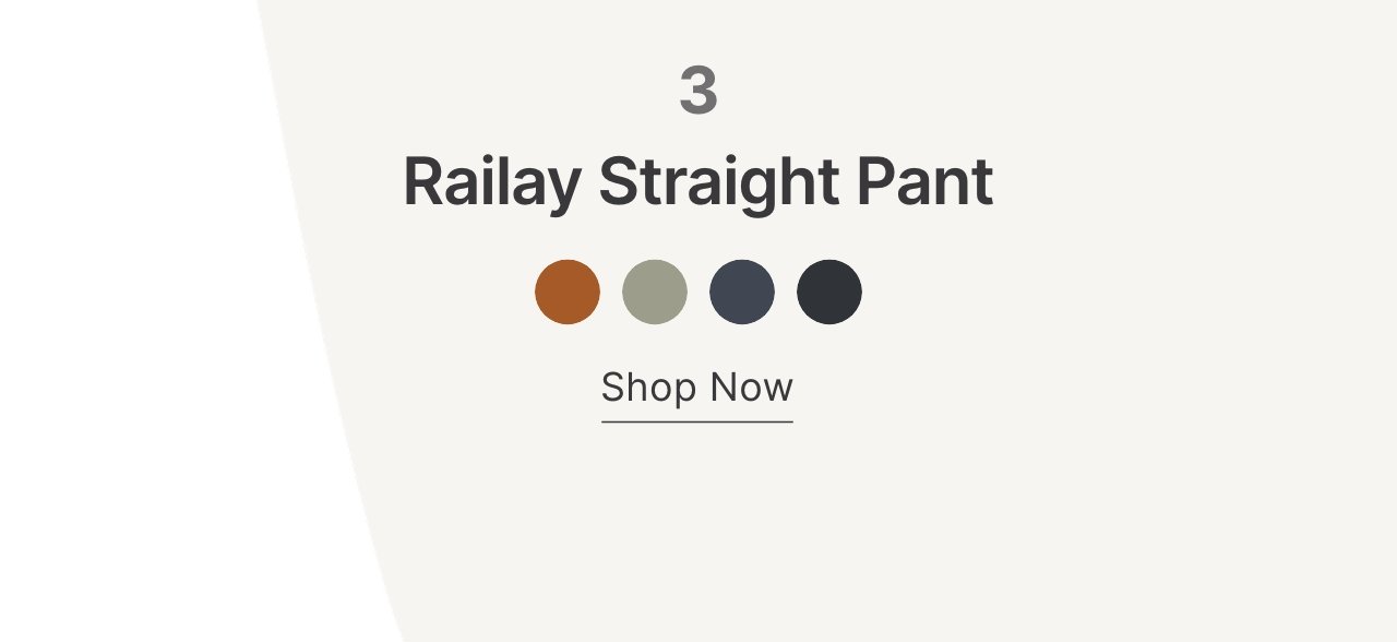 Railay Straight Pant