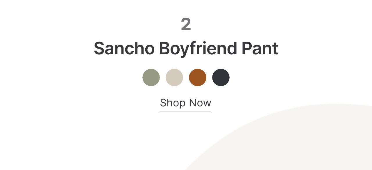 Sancho Boyfriend Pant