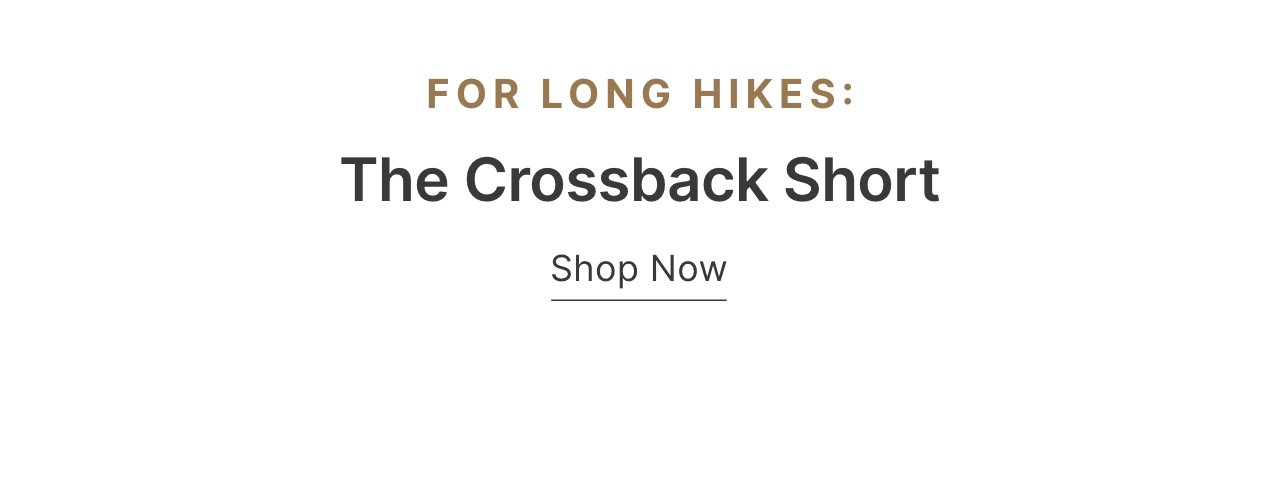 The Crossback Short