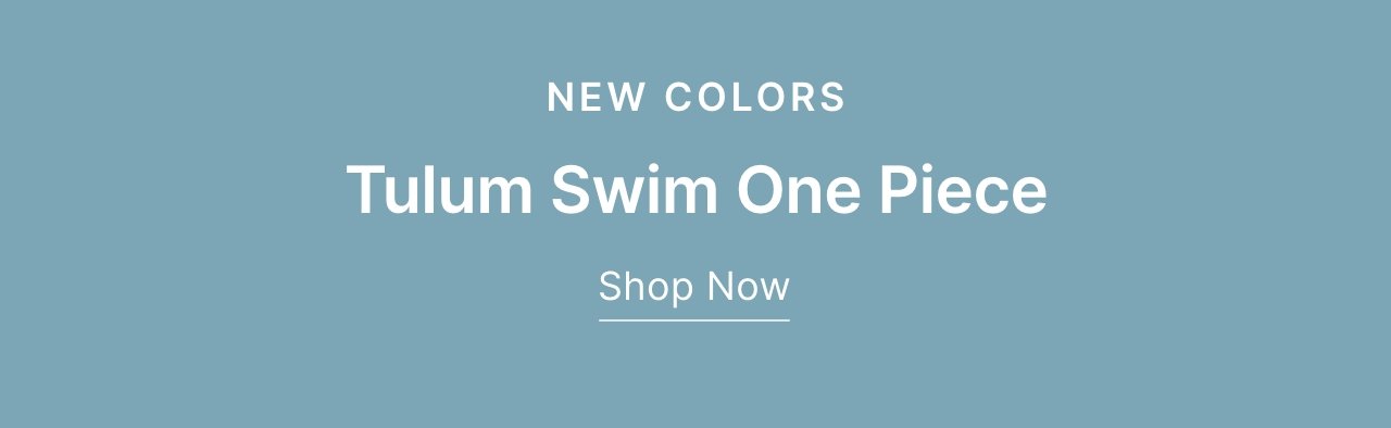 Tulum Swim One Piece