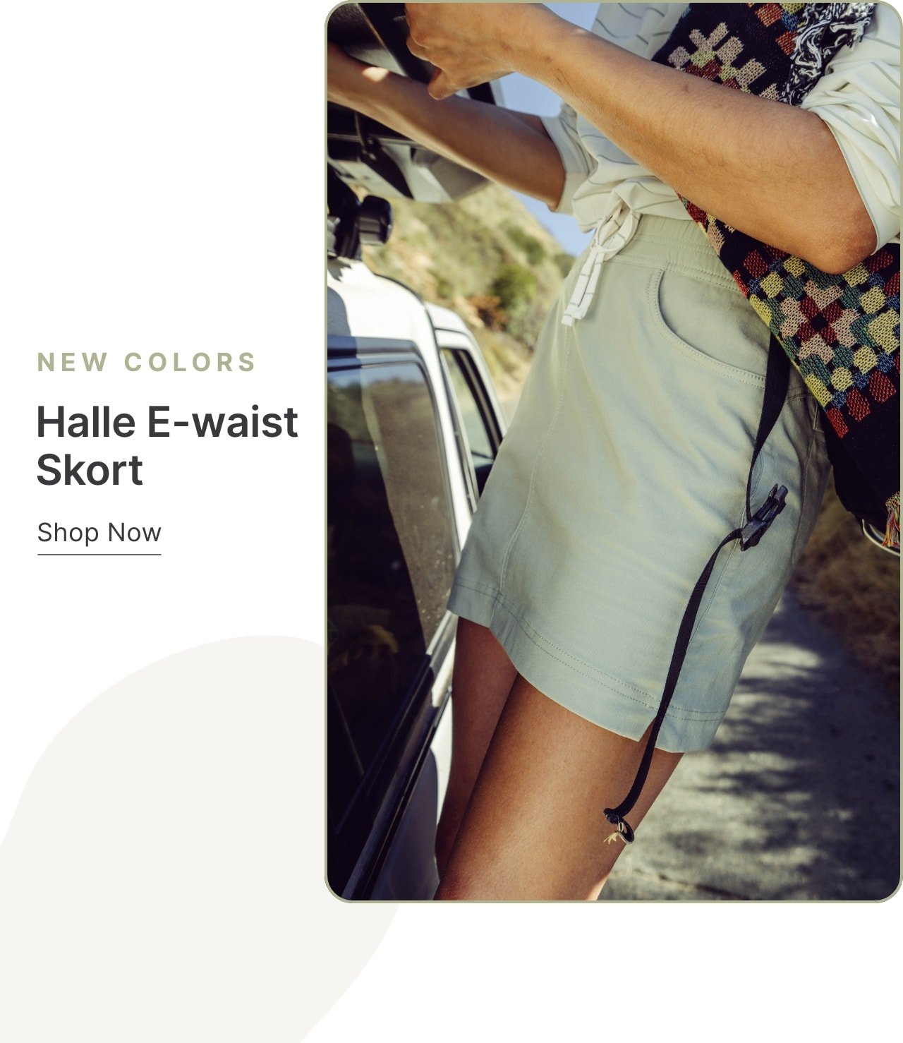 Halle E-Waist Skort