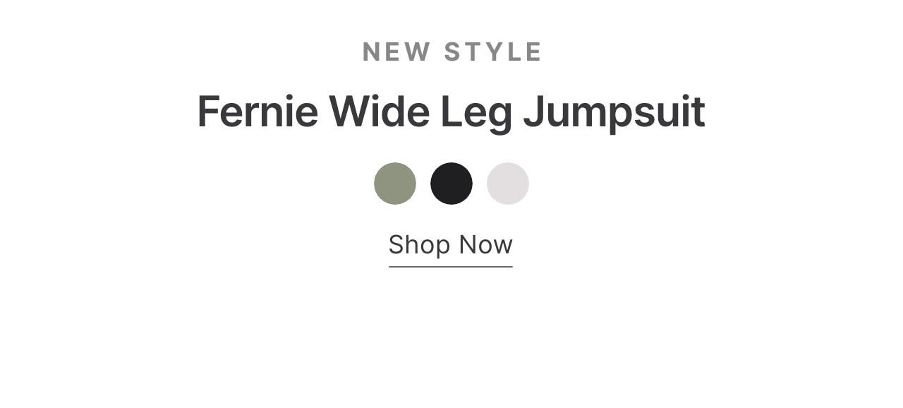 Fernie Wide Leg Jumpsuit
