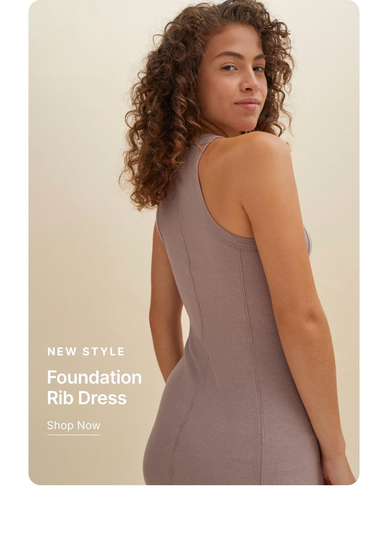 Foundation Rib Dress