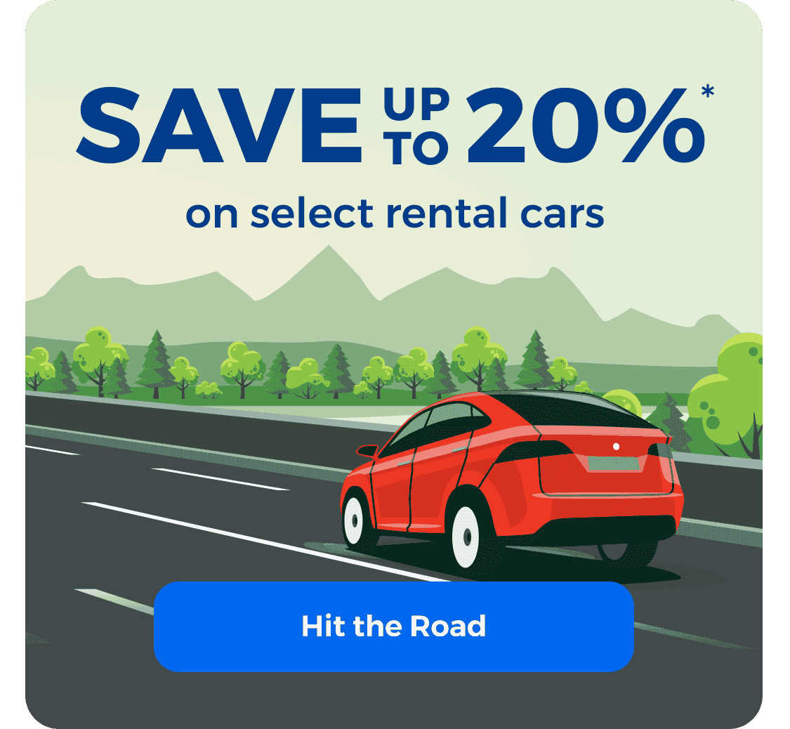 Save 20% on Rental Cars