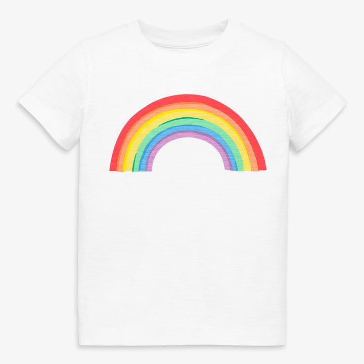 Clearance painted rainbow tee