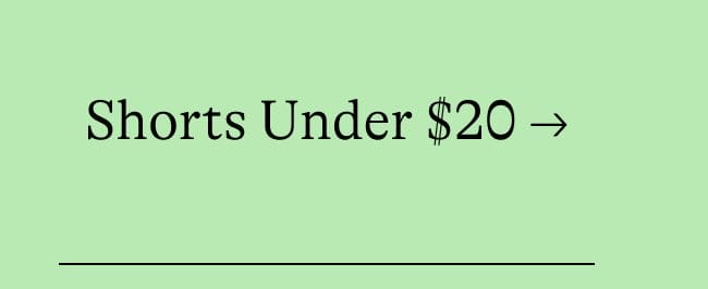 Shorts Under \\$20