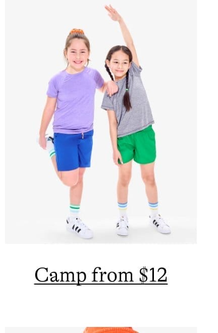 Camp from \\$12