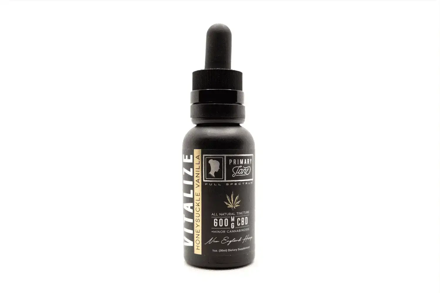 Image of CBD Tincture Drops 600mg - Honeysuckle Vanilla