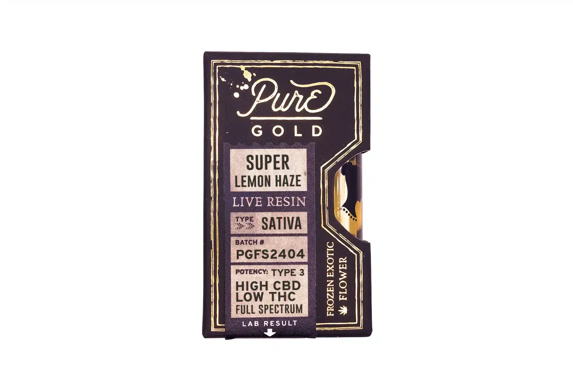 Image of Pure GOLD Live Resin | 1G Full Spectrum CBD Vape