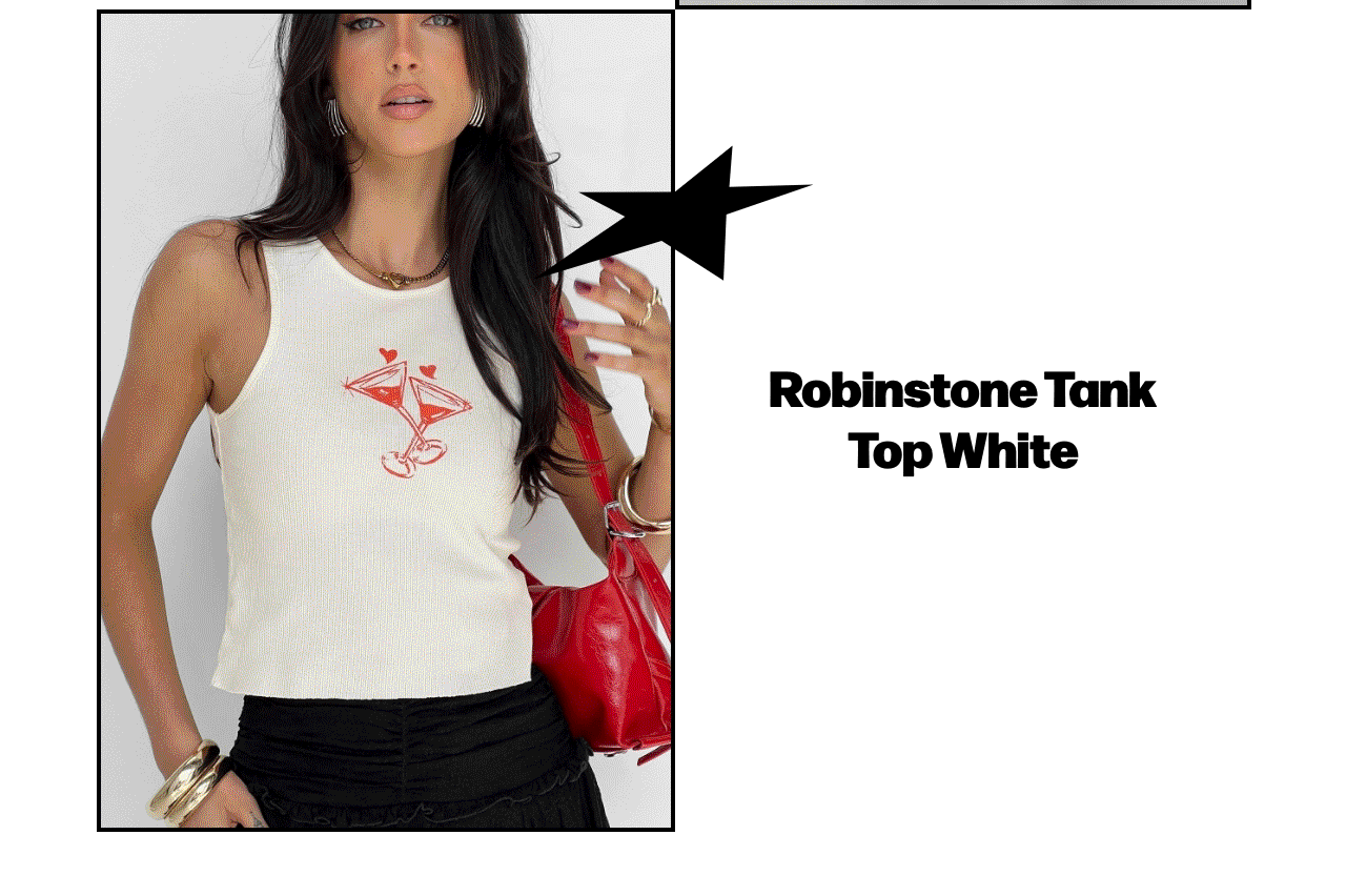 40% off the robinstone tank in white