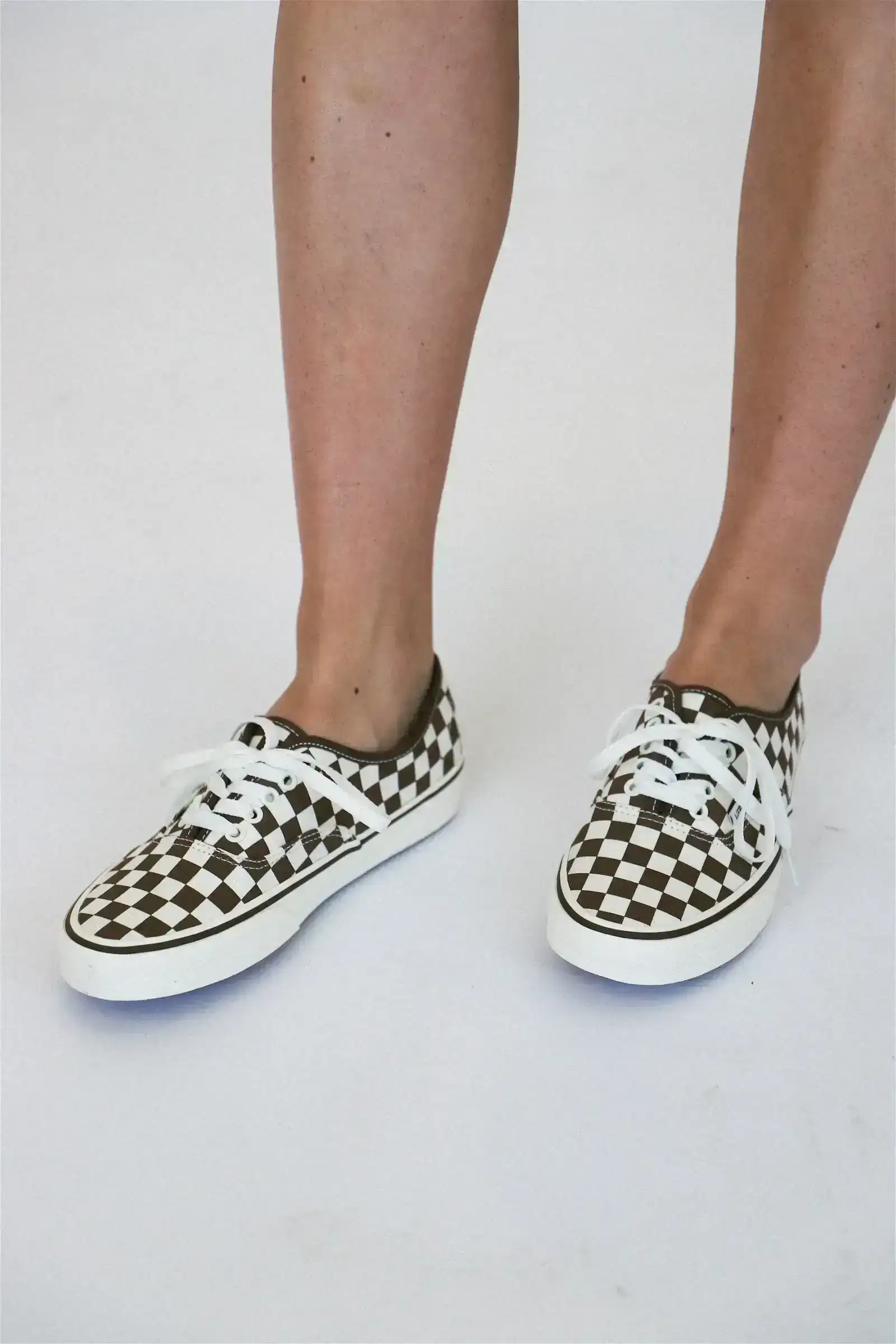 Image of Brown Checkerboard Authentic<br>Now \\$42