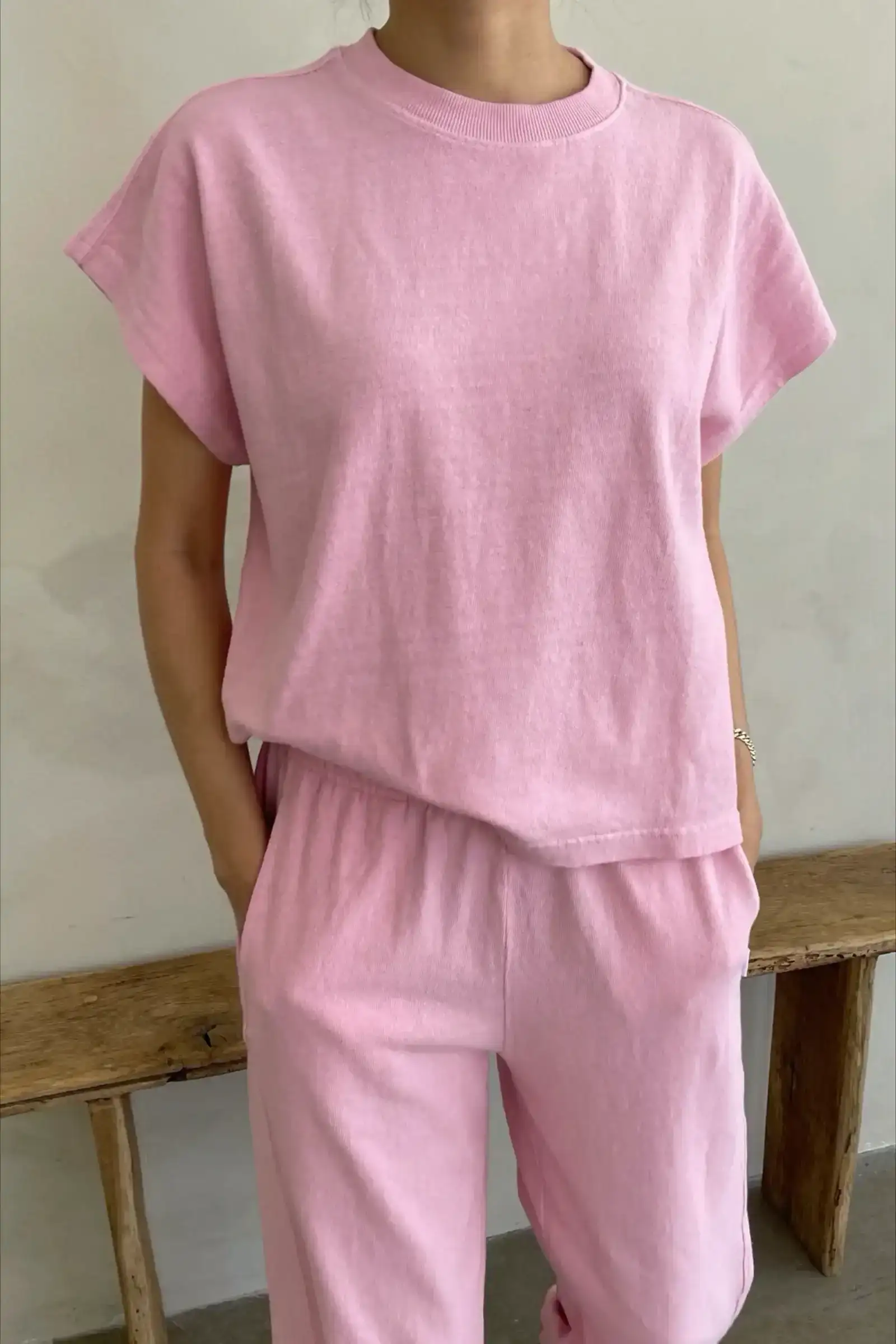 Image of Pink Jeanne Tee