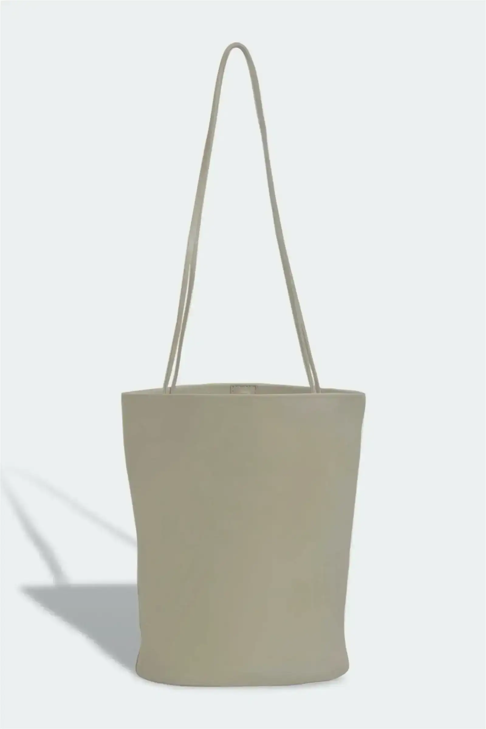 Image of Taupe Drape Oval Bucket