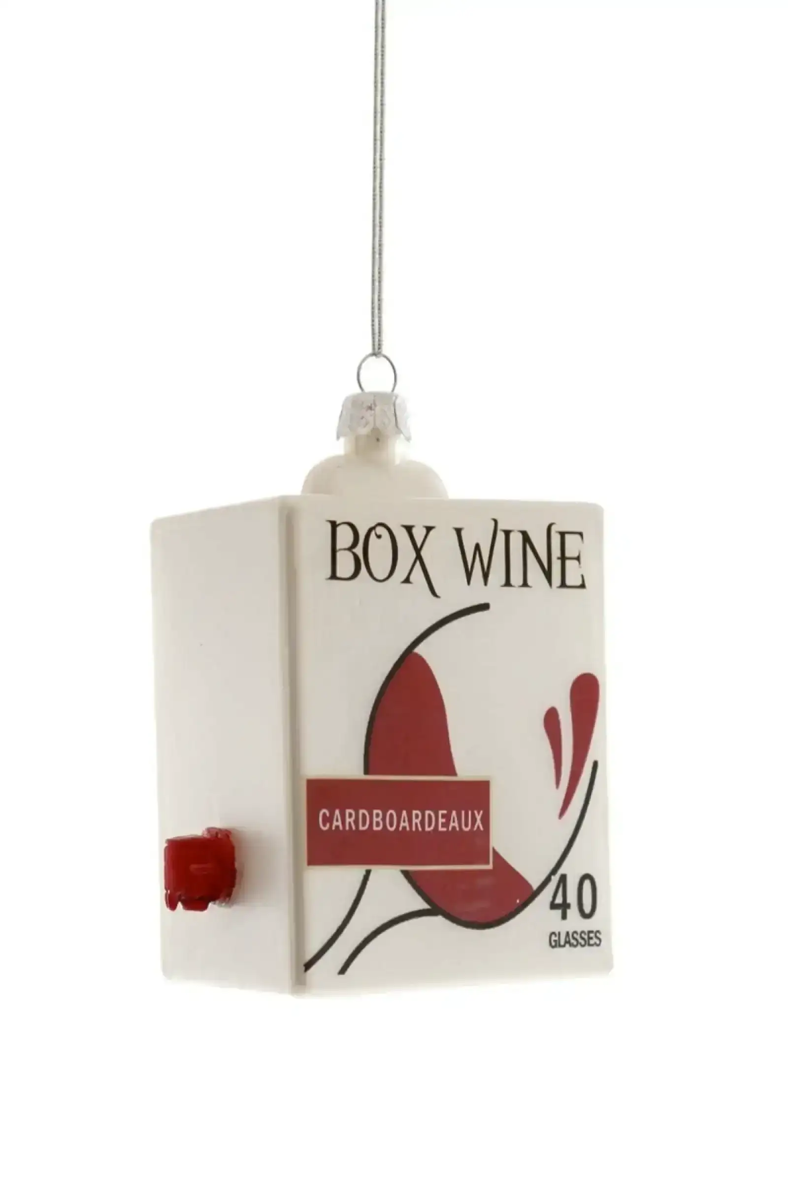 Image of Boxed Wine Ornament