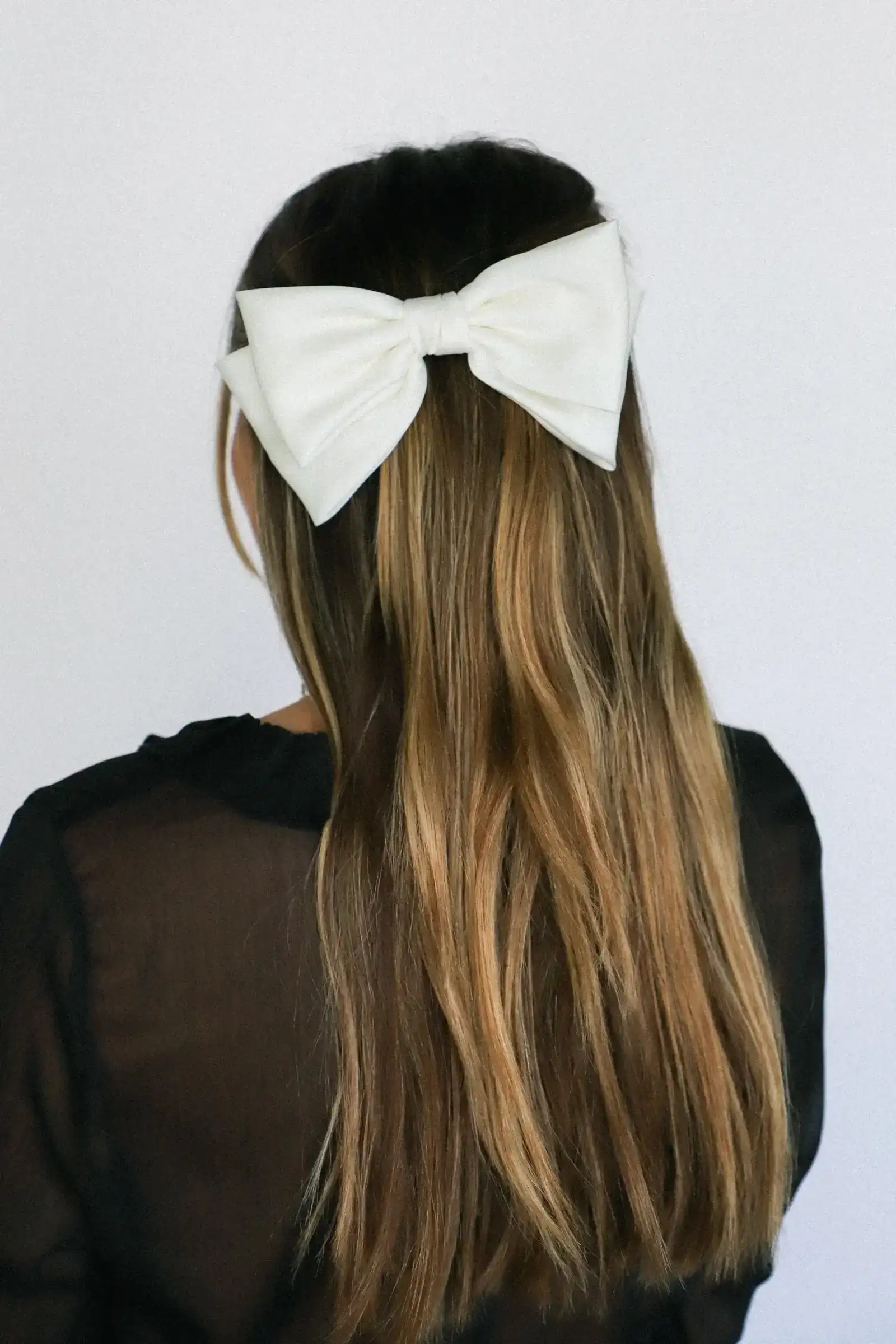 Image of Ivory Bow Barrette