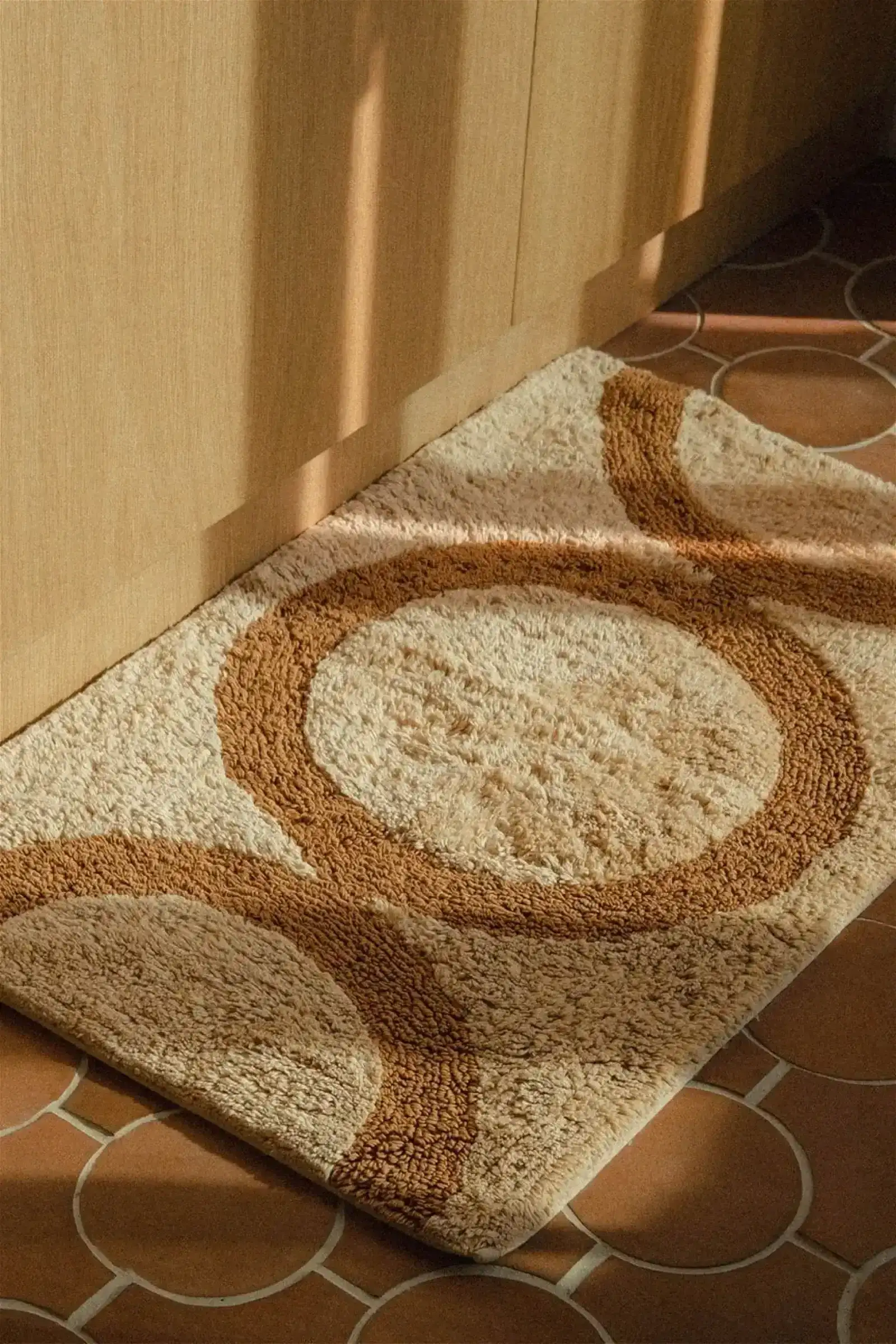 Image of Beige Palomino Bath Mat