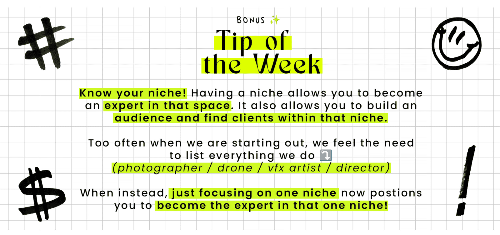 Here is a quick tip of the week!