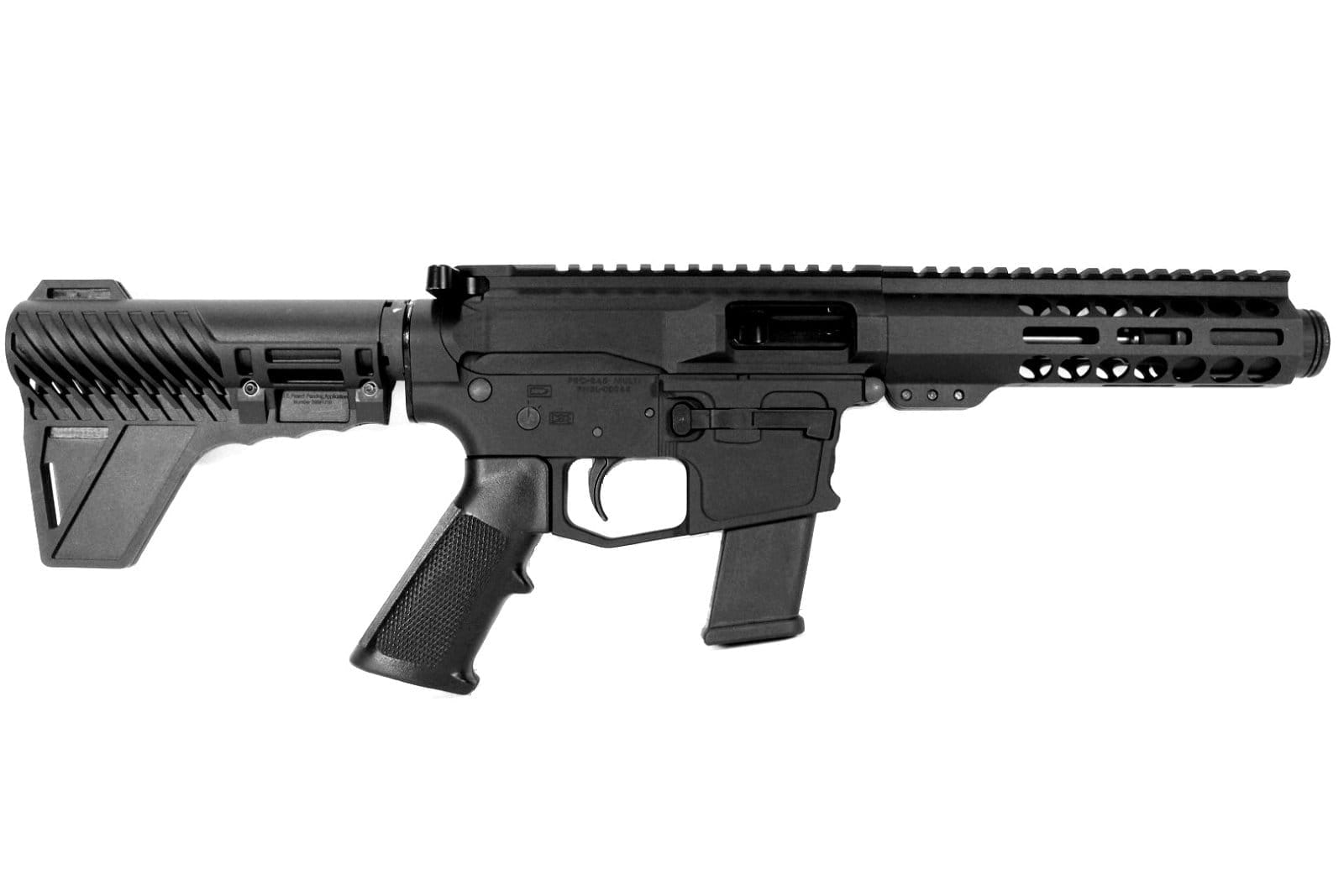 Image of P2A PATRIOT 5" 9mm 1/10 Pistol Caliber Melonite M-LOK Pistol