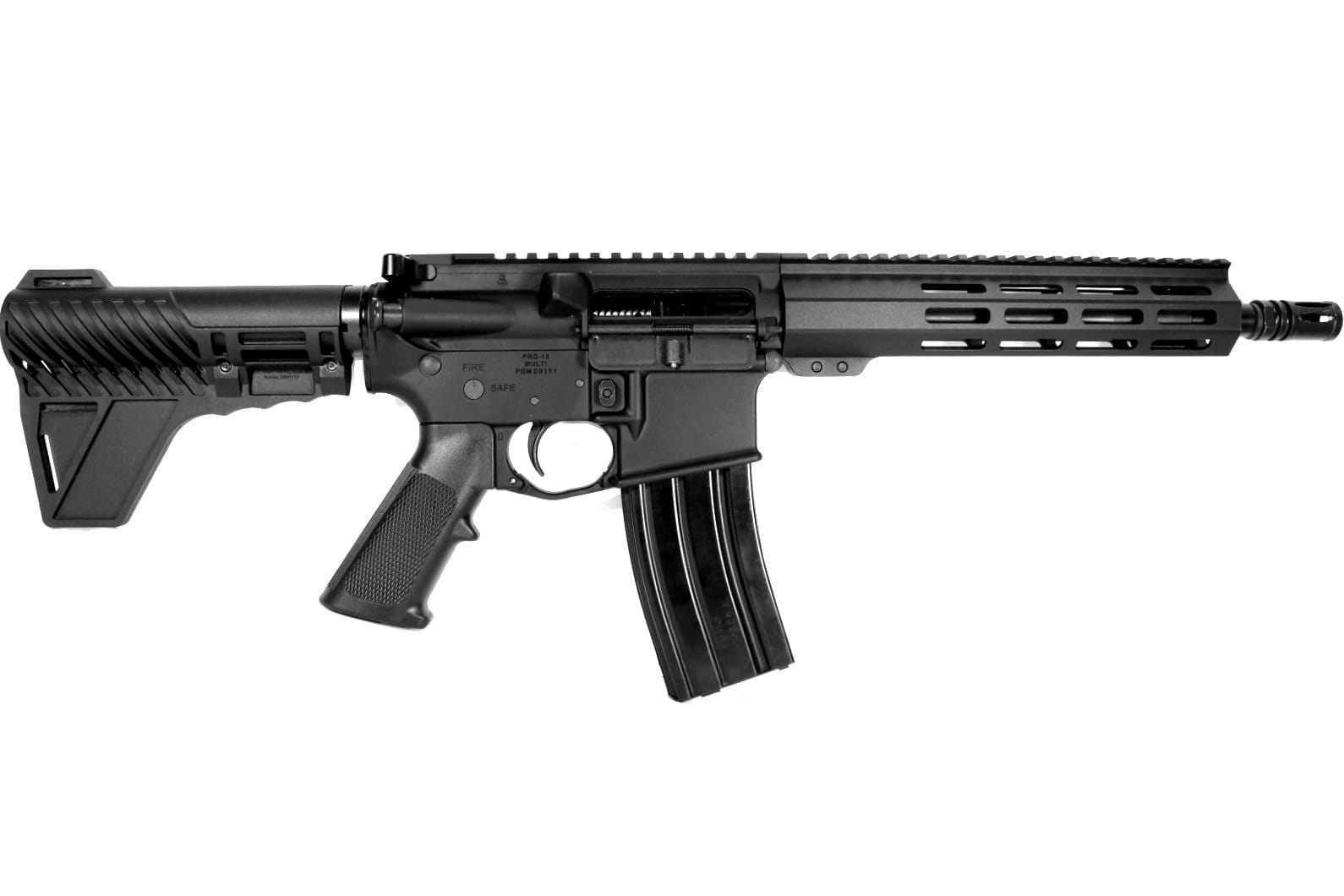 Image of P2A PATRIOT 10.5" 450 Bushmaster 1/24 Carbine Length Melonite M-LOK Pistol