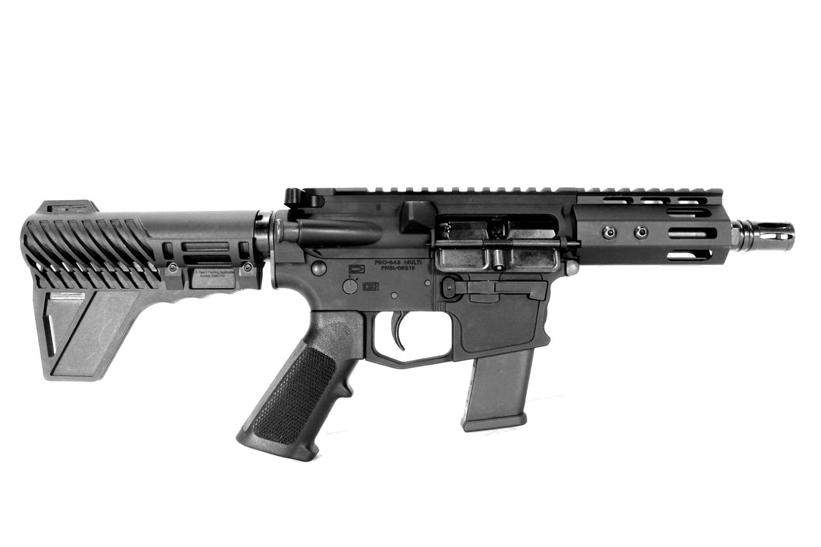 Image of P2A PATRIOT 5" 45 ACP 1/16 Pistol Caliber Melonite M-LOK Pistol - For Suppressors