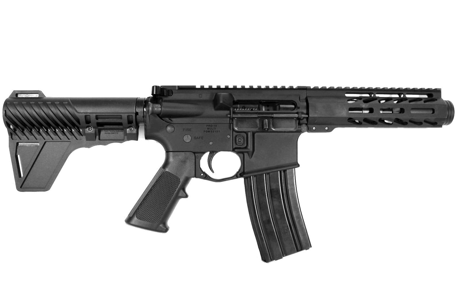 Image of P2A PATRIOT 5" 5.56 NATO 1/5 Micro Length Melonite M-LOK Pistol