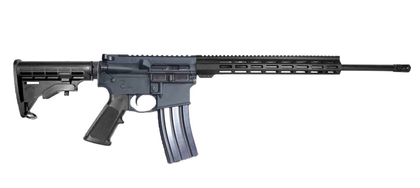 Image of P2A PATRIOT 22" 224 Valkyrie 1/6.5 Rifle Length Melonite M-LOK Rifle - GRAY/BLK