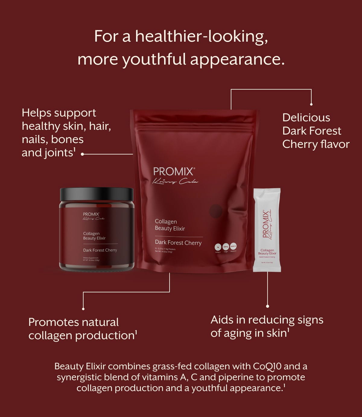 For a healthier-looking, more youthful appearance.