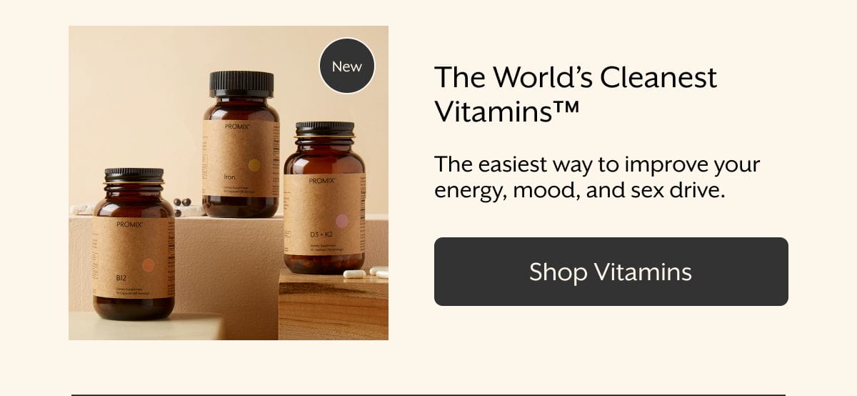 The World's cleanest vitamins