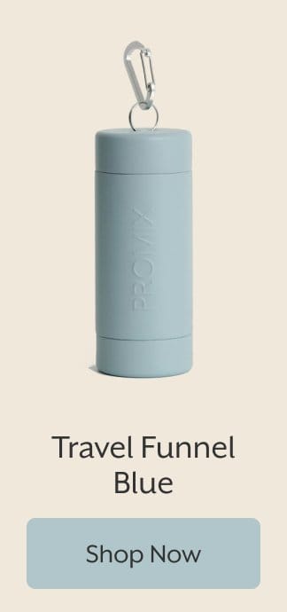 Travel Funnel Blue | Shop Now