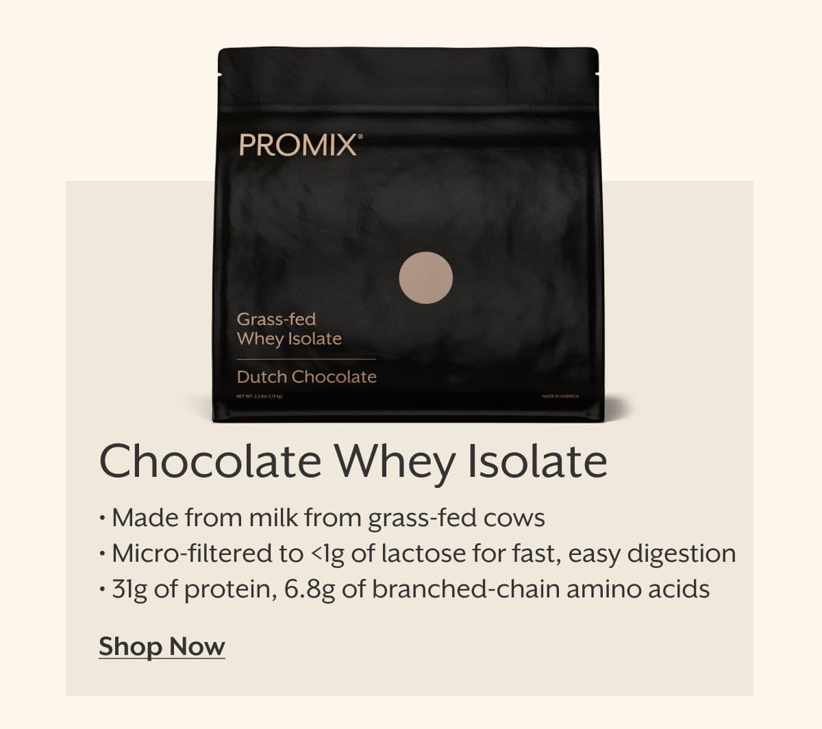 [ Chocolate Whey Isolate ]