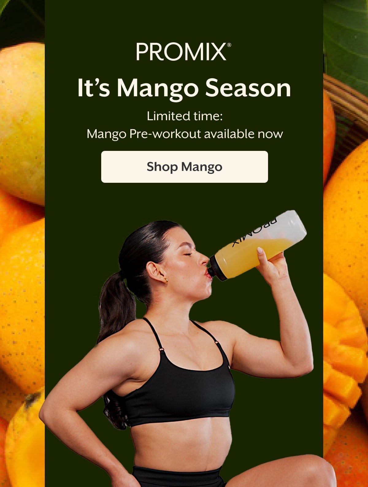 Mango Pre-workout available now