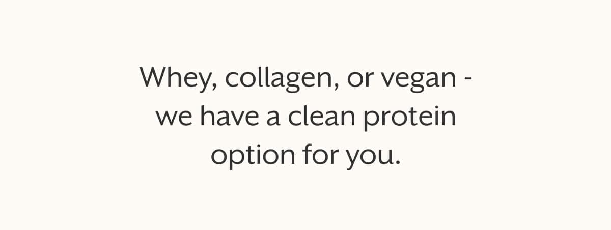 Whether you’re a whey, collagen, or vegan protein fan, we have the Promix just for you: