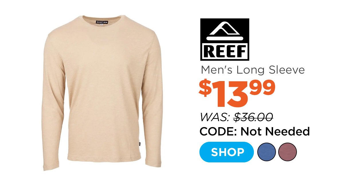 Reef Men's Zack Long Sleeve Shirt