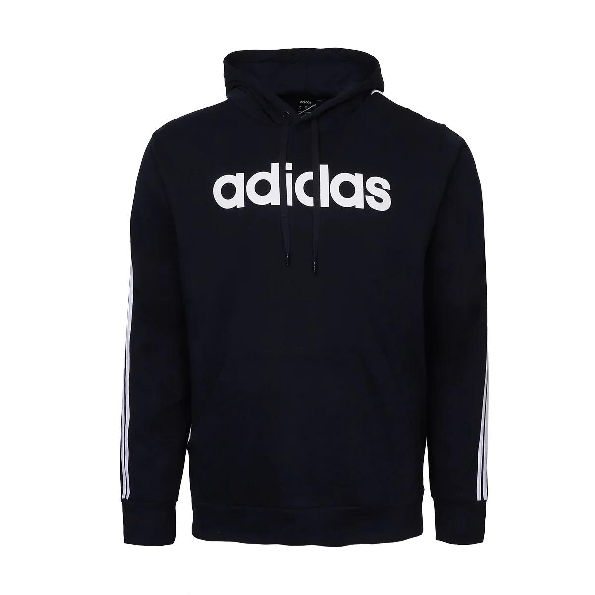 Image of adidas Men's Essential 3-Stripe Logo Hoodie