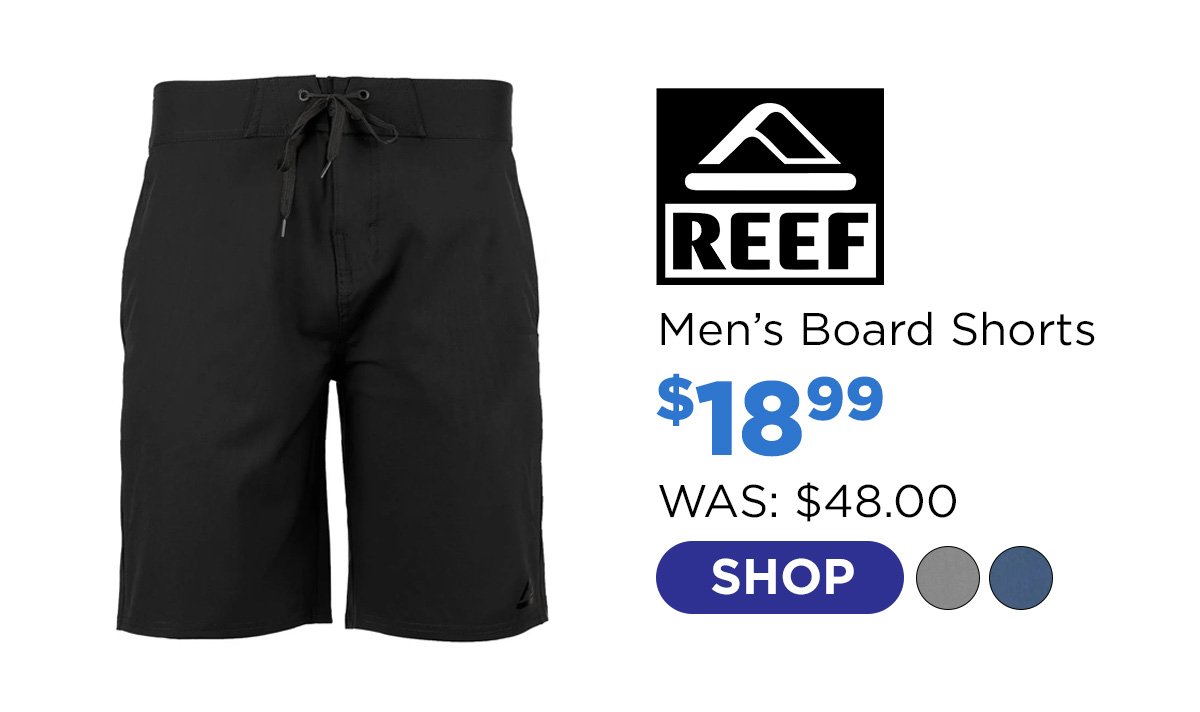 Reef Men's Cormick Solid Board Shorts