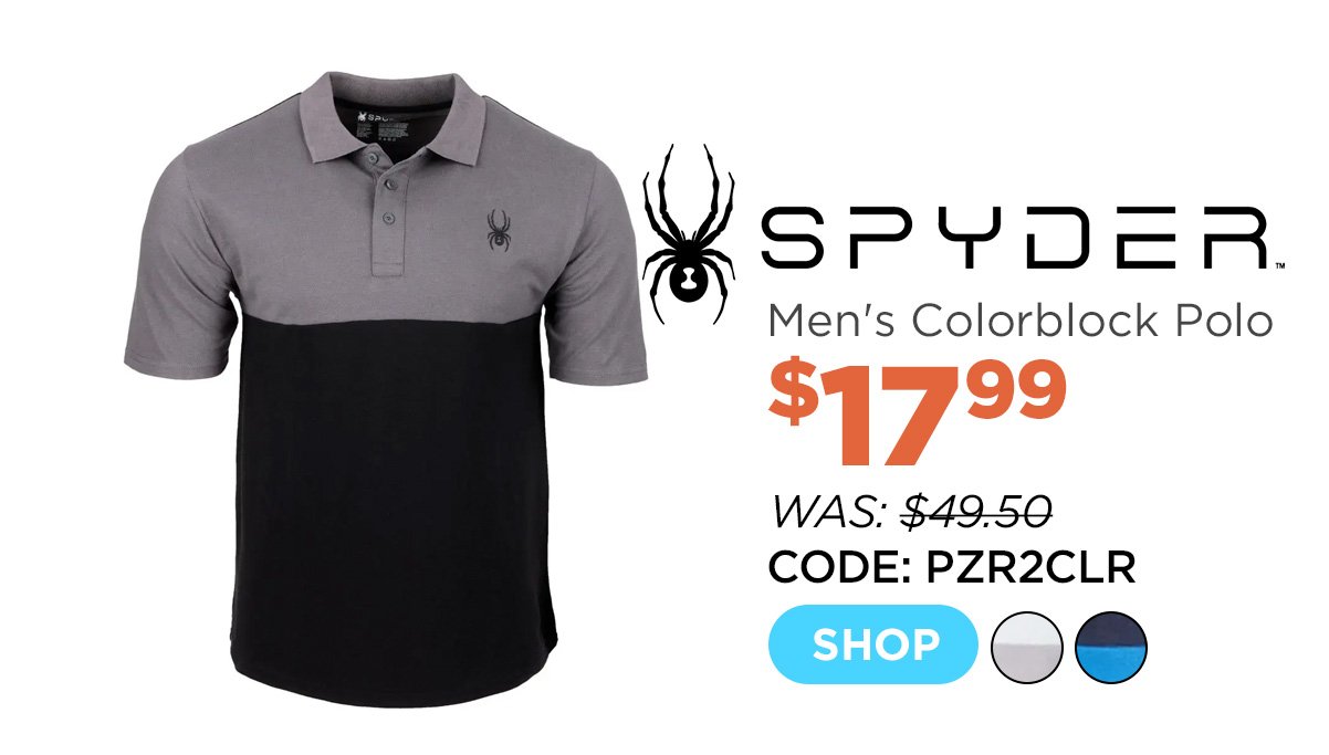 Spyder Men's Colorblock Polo